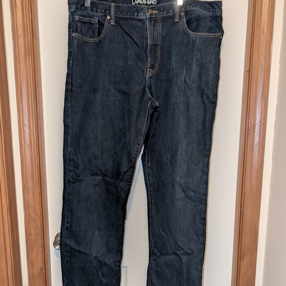Lands' End Men's Blue Jeans